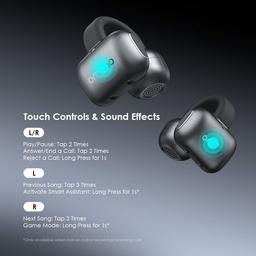 oraimo OpenSnap N Clip-On Open-Ear True Wireless Earbuds view 4