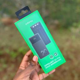 Infinix XPower 20 Pro 20000mAh Power Bank with Built-in Cables & 15W Fast Charging view 4