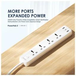 Oraimo PowerHub 2 4-AC 3-USB Power Extension view 7