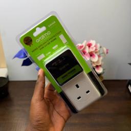 Oraimo TV & Fridge Guard – Voltage Protector with Surge Protection for TVs, Refrigerators & Appliances view 4