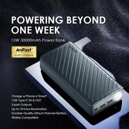 oraimo PowerBox 300 Lit 30000mAh 15W Power Bank view 3