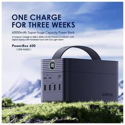 oraimo PowerBox 600 60000mAh 22.5W Power Bank view 4