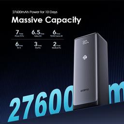 oraimo PowerJet 130 27600mAh 130W Power Bank view 3