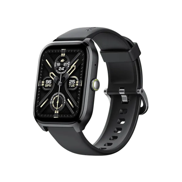 Black oraimo Watch 5 Lite 2.01" HD IP68 Smart Watch