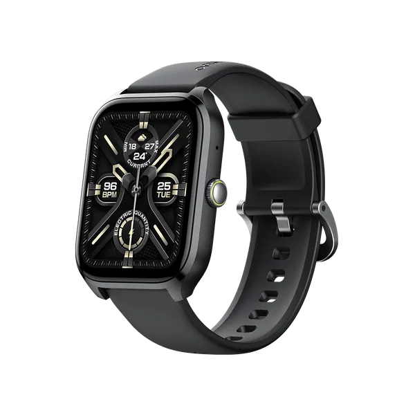 Black oraimo Watch 5 Lite 2.01" HD IP68 Smart Watch