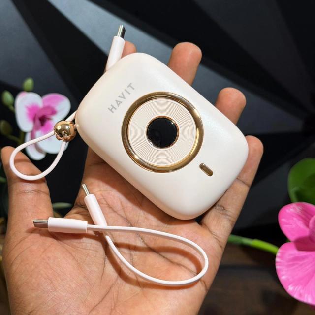 Havit PB5214 10000mAh Portable Power Bank – 35W Fast Charging with Type-C