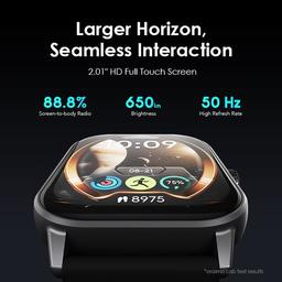 oraimo Watch 5 2.01" HD Panda Glass 1ATM Smart Watch view 2