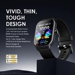 oraimo Watch 5 2.01" HD Panda Glass 1ATM Smart Watch view 5