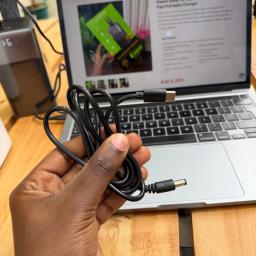 12V Type-C to DC Router Power Cable view 2