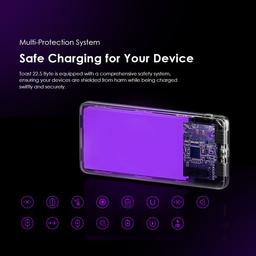 oraimo Toast 22.5 Byte 10000mAh 22.5W Power Bank view 2
