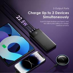 oraimo Toast 22.5 Byte 10000mAh 22.5W Power Bank view 4