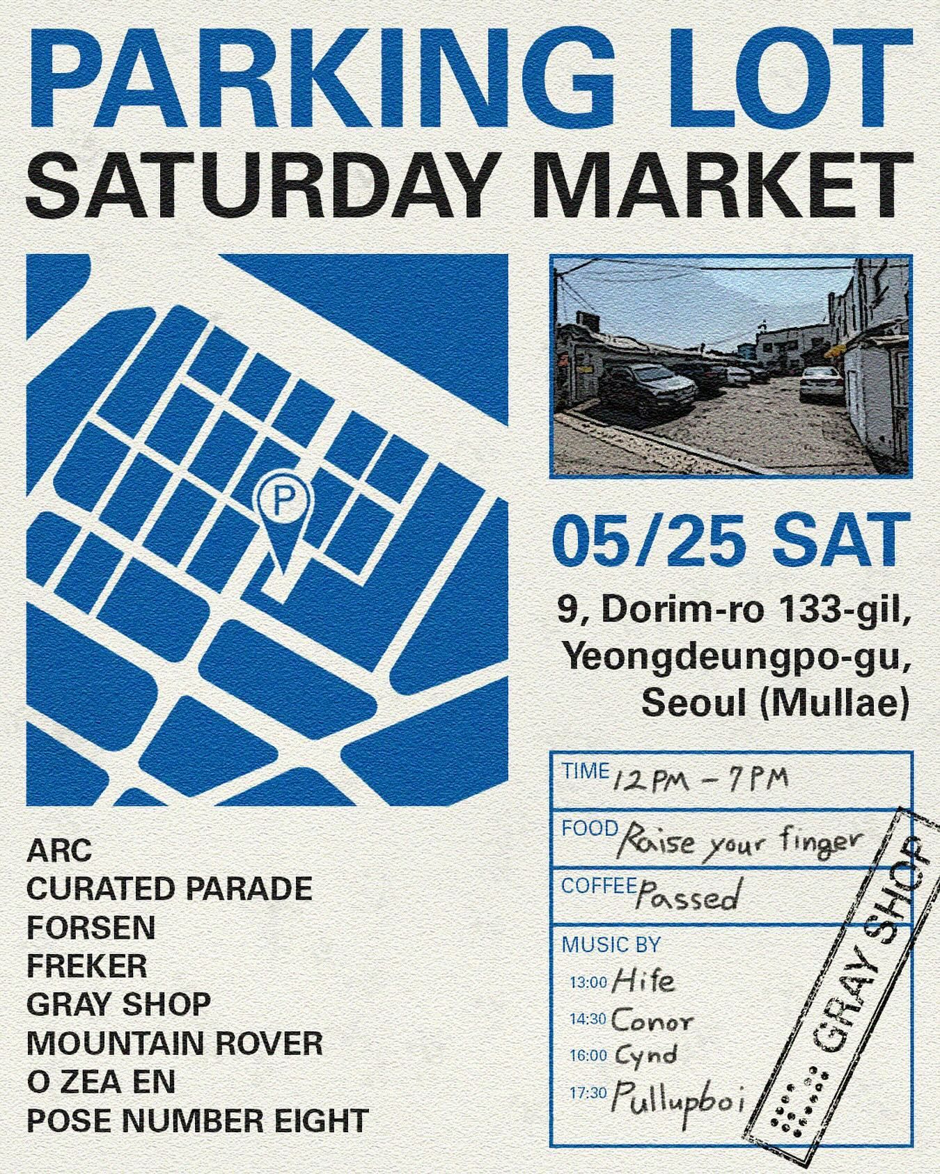 gray-shop-parking-lot-saturday-market