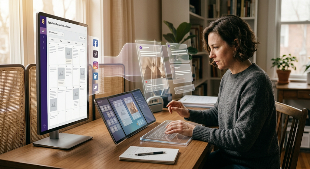 Tutorial cover image: How to Write a Week of Social Media Posts With ChatGPT in 30 Minutes
