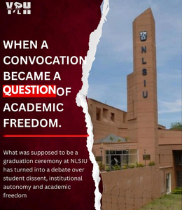 When a convocation became a question of academic freedom?