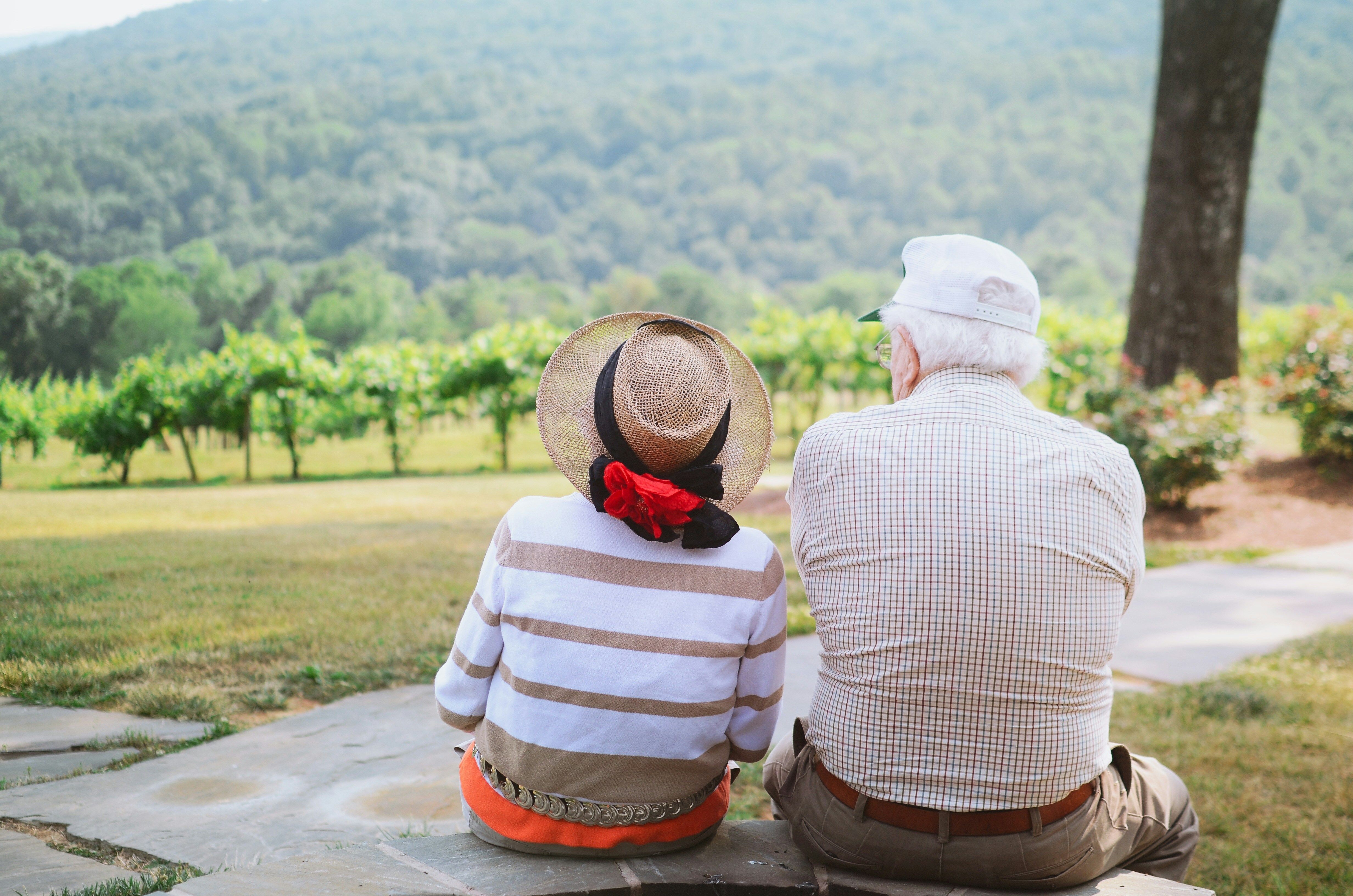 Aging parents sitting down by christian bowen.