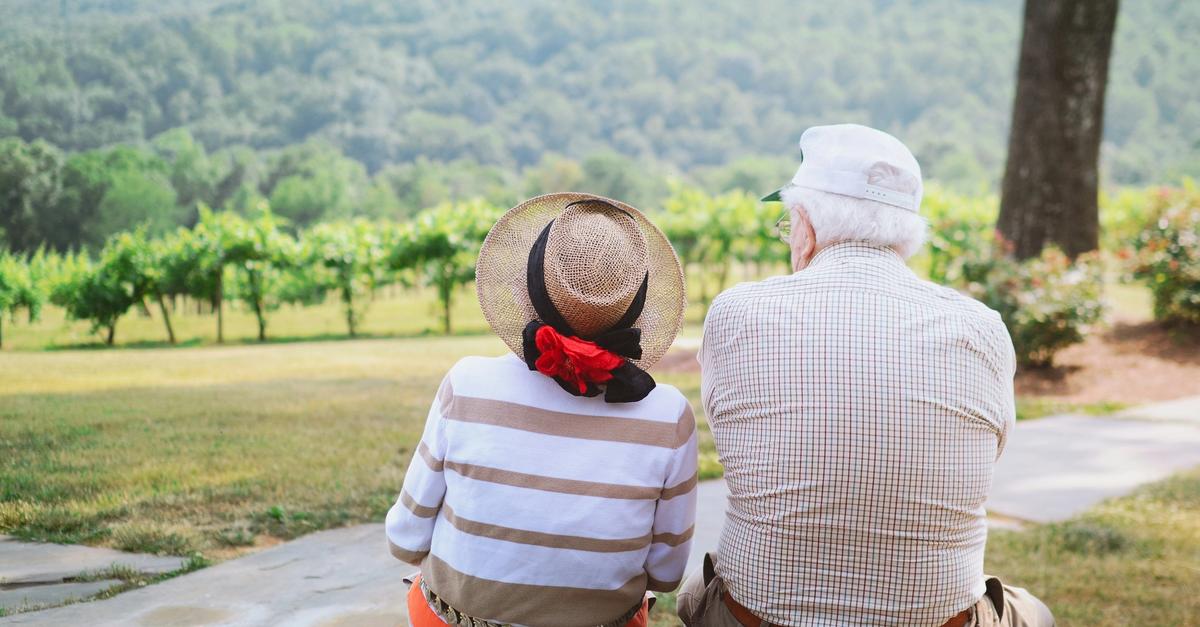 Aging parents sitting down by christian bowen.
