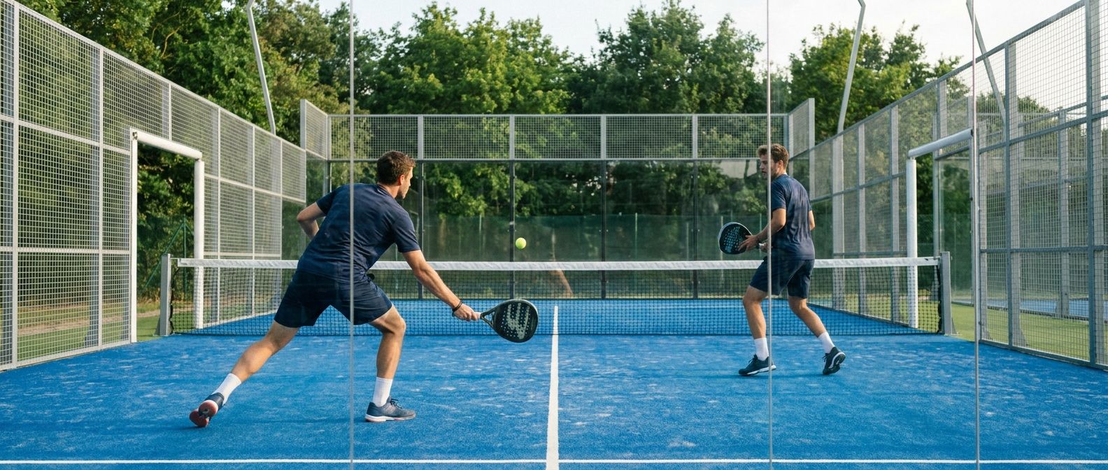 Padel Tactics: How to Read the Glass and Win the Middle of the Court