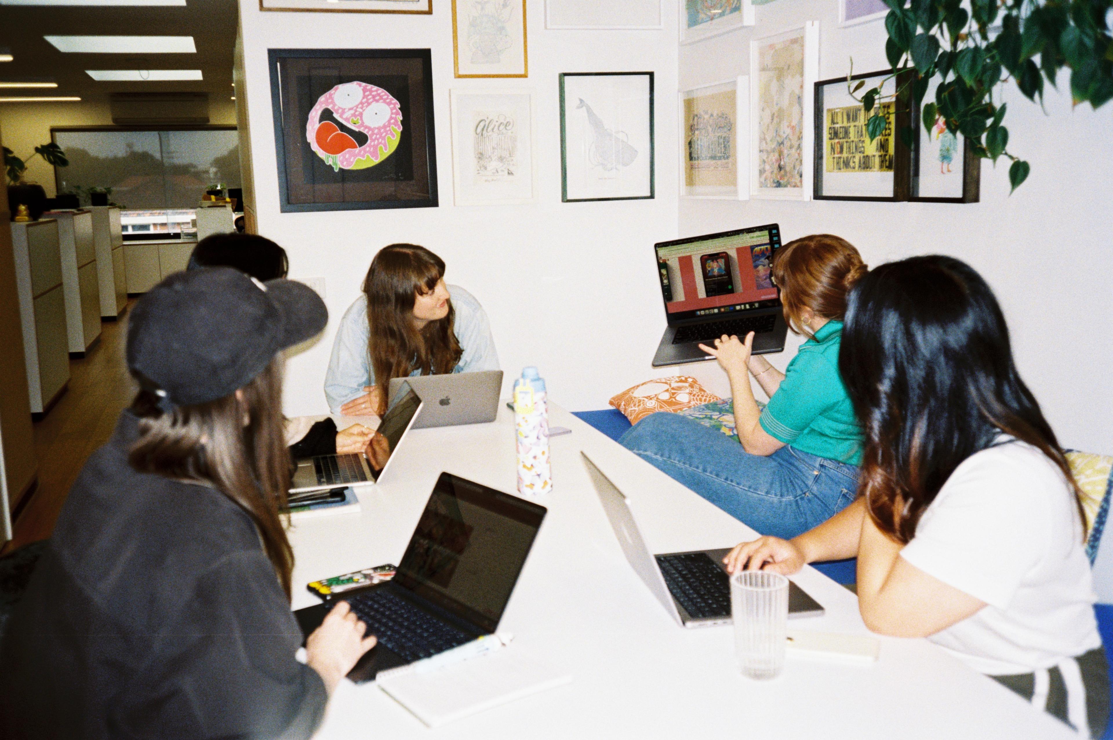 The Jacky Winter studio