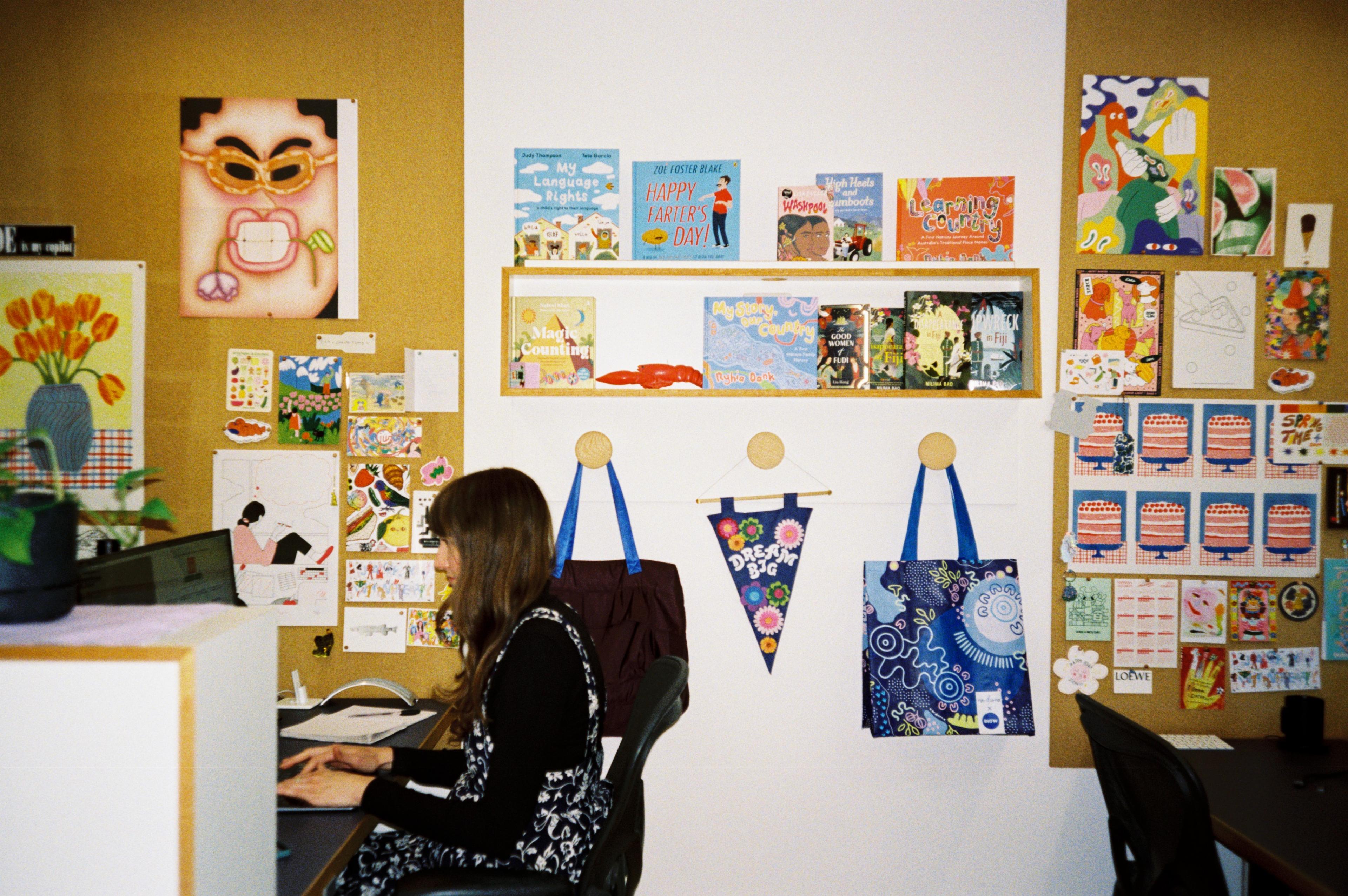 The Jacky Winter studio