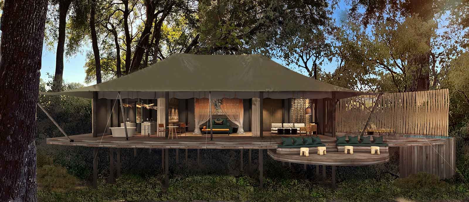 Accommodation at North Island Okavango