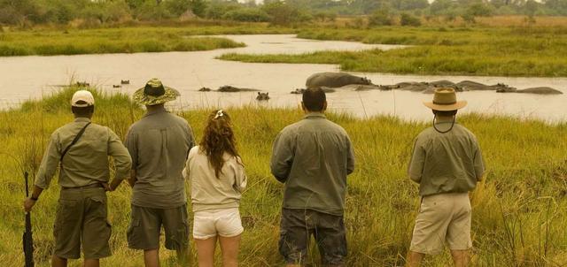 Footsteps Across the Linyanti Footsteps Across the Linyanti