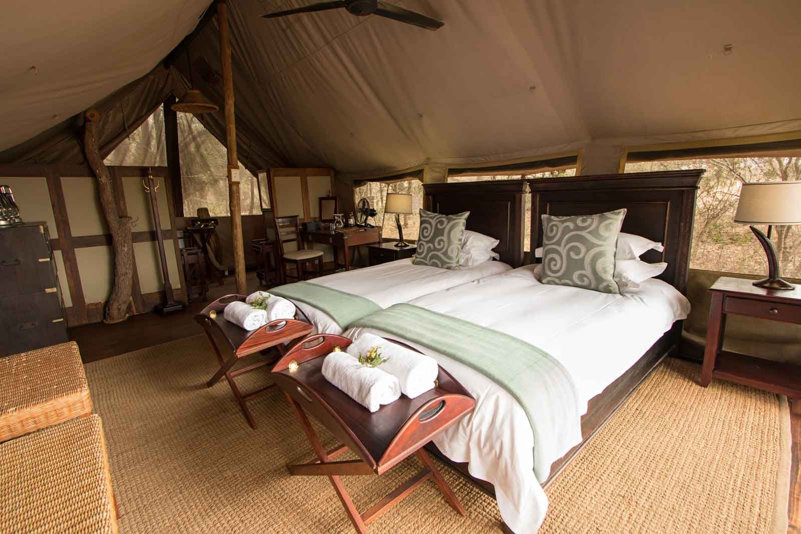Sun Safaris Rhino Walking Safaris Plains Camp