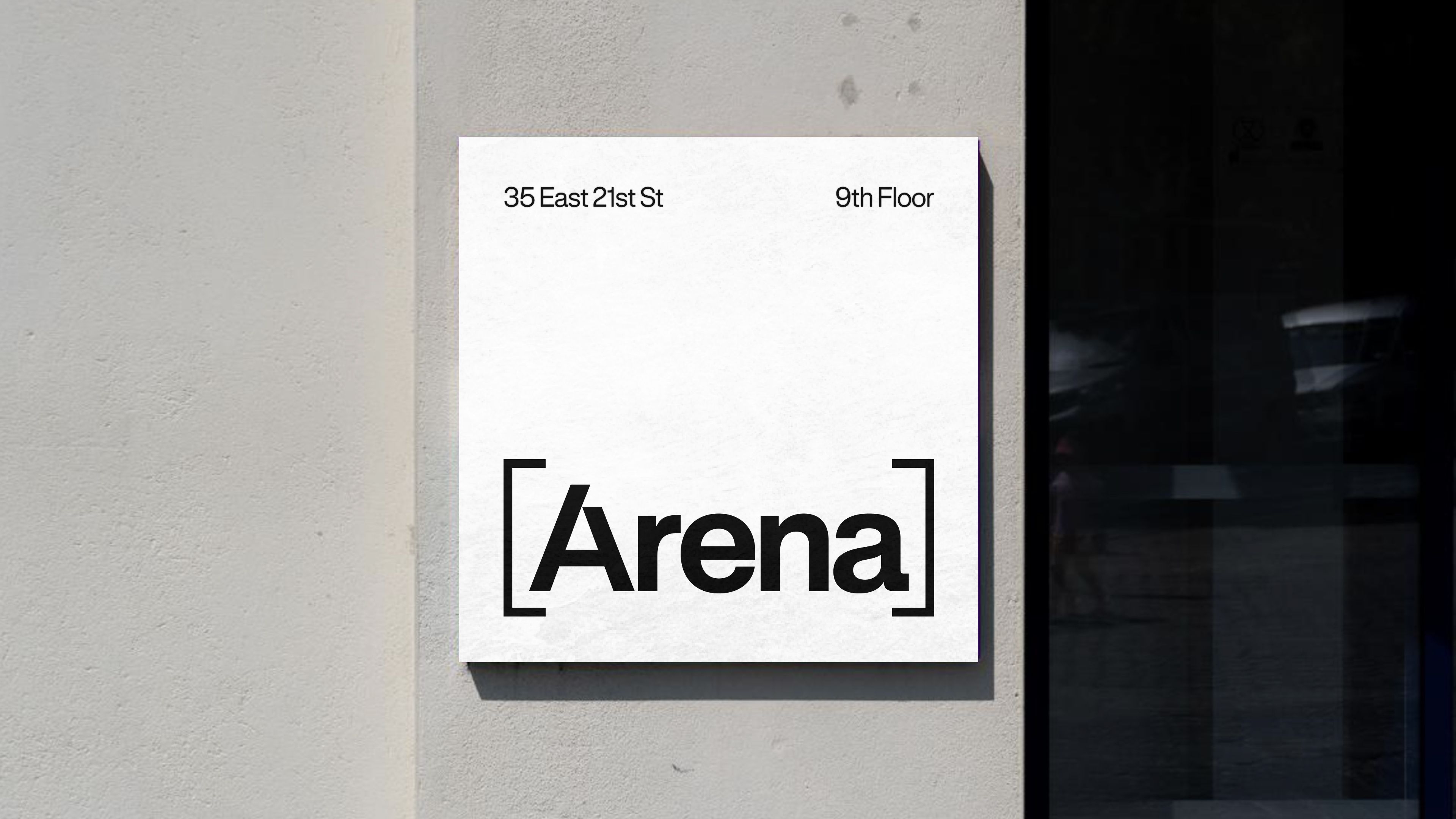 Arena signage