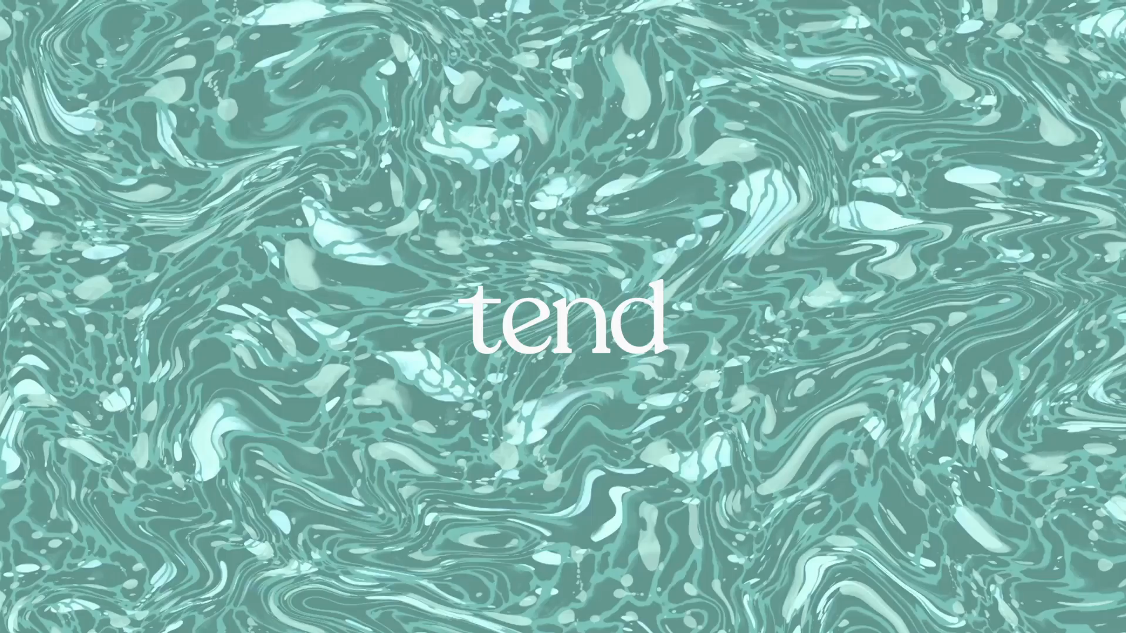 tend green logo animation