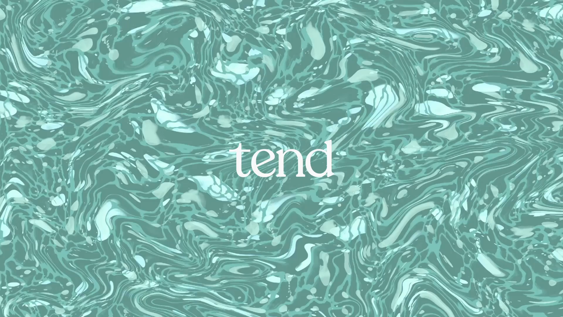 tend green logo animation