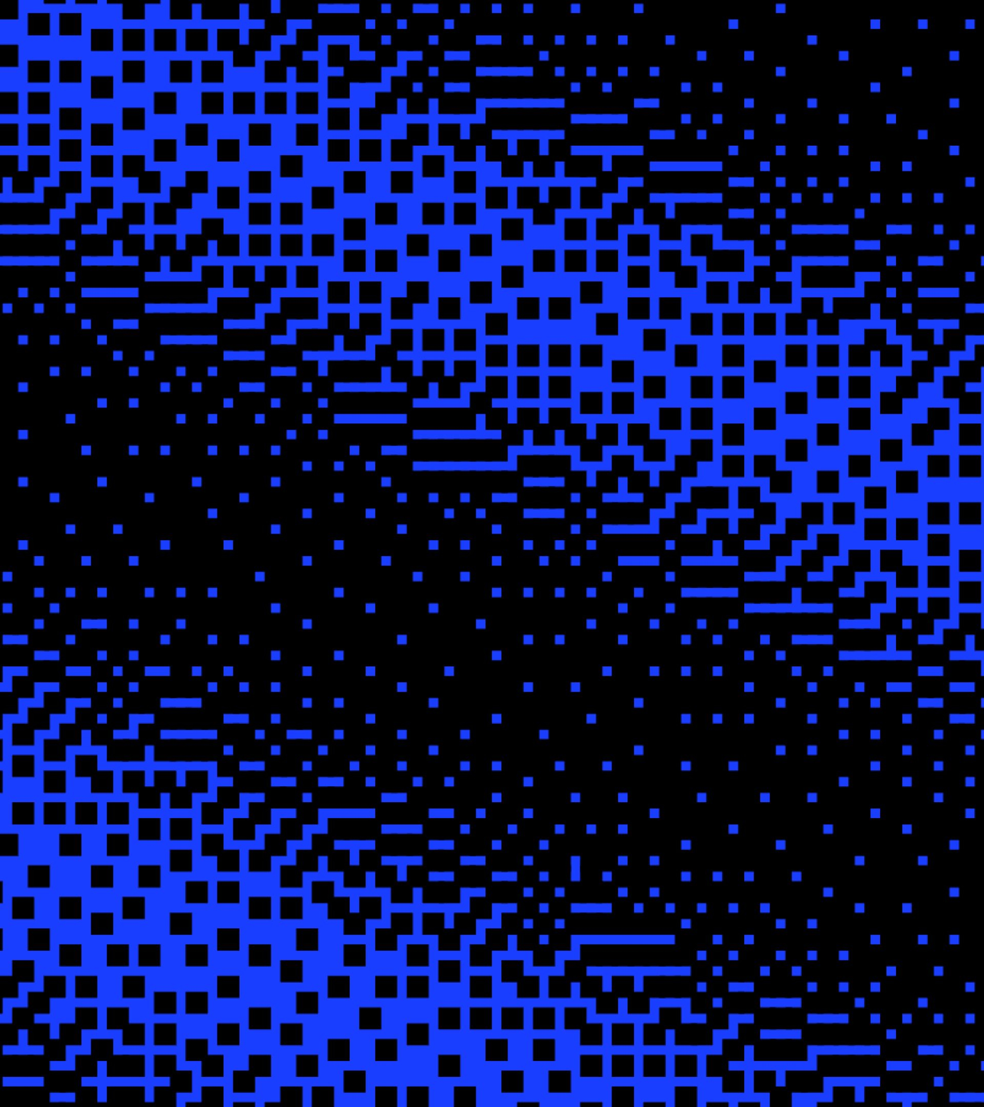 Abstract dithered pattern