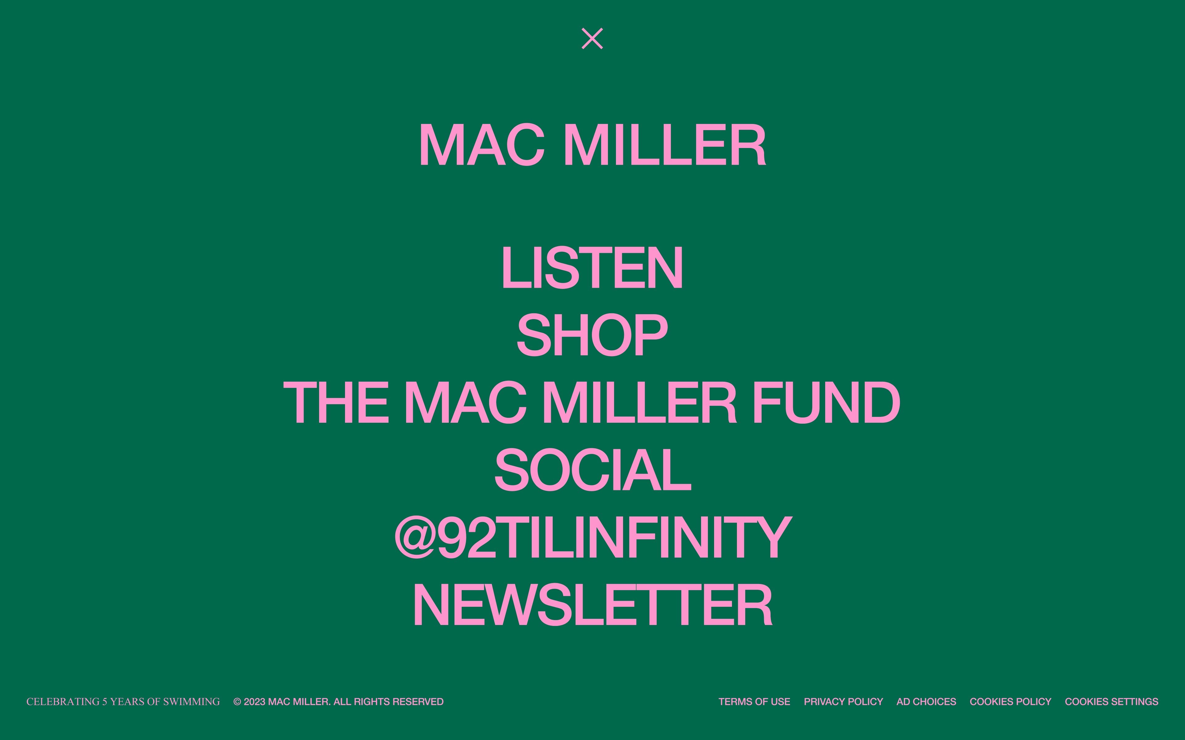 Menu of listentotheuniverse.com