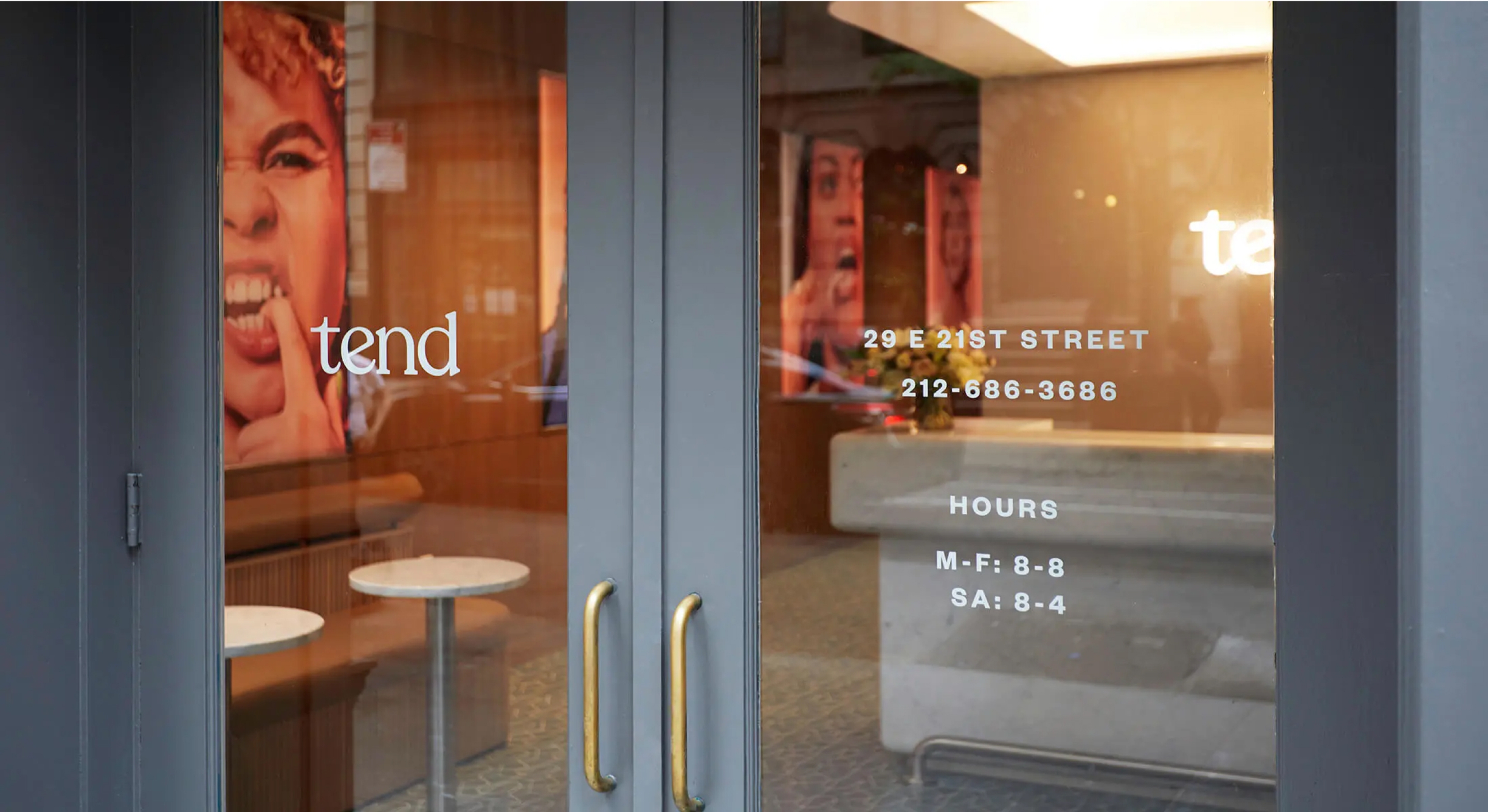 Tend storefront