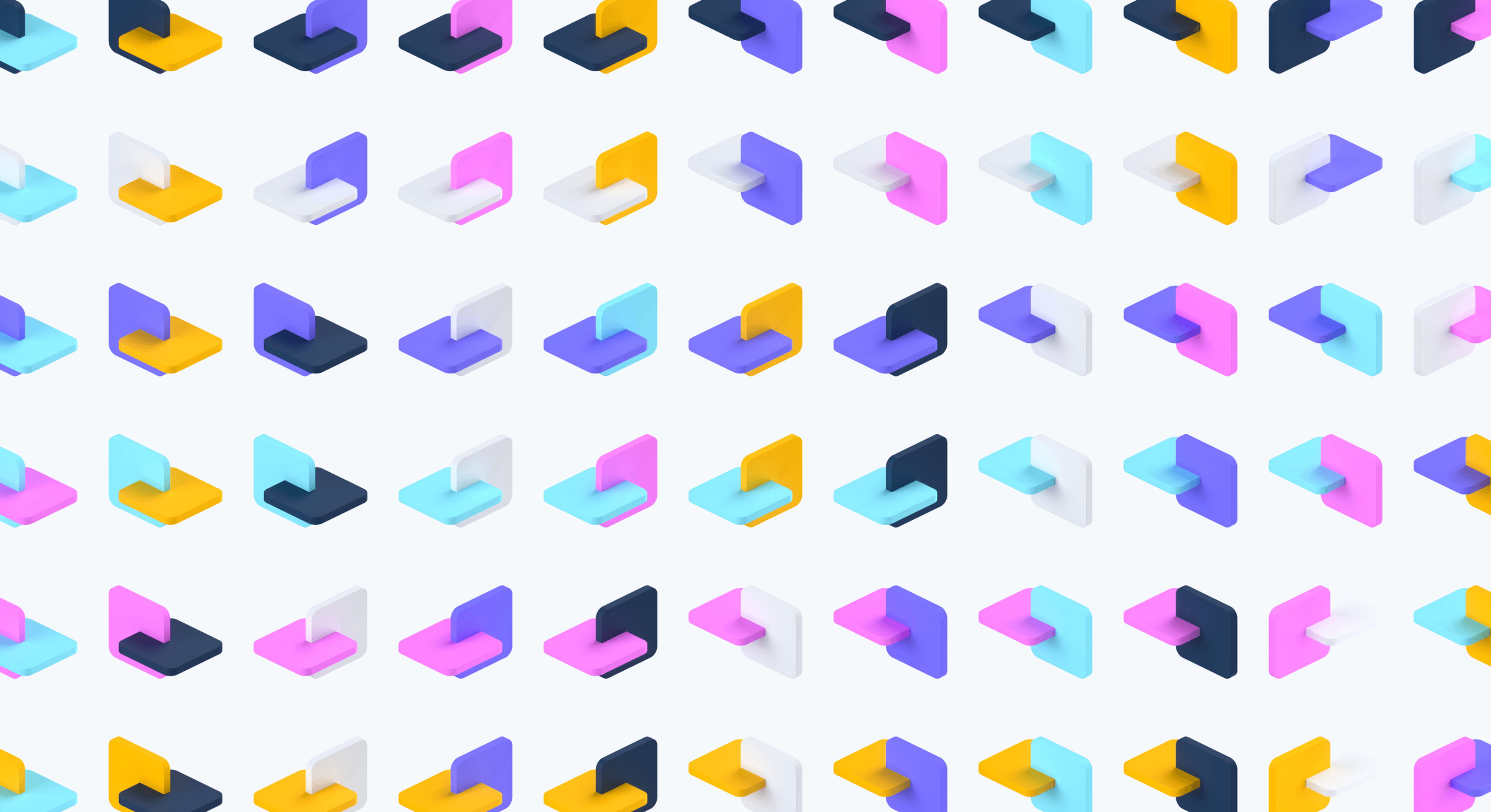 Grid of different tile lockups
