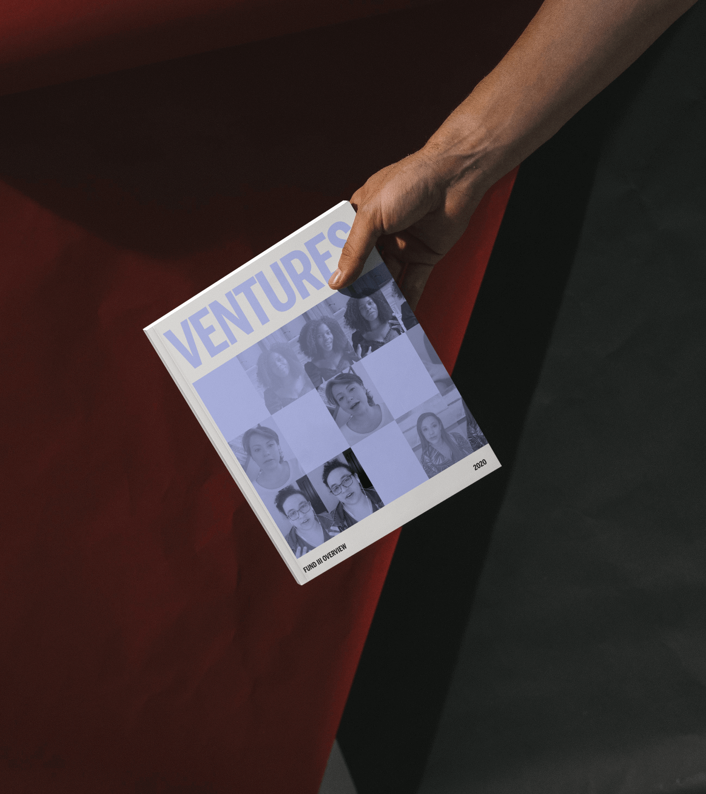 Hand hand holding book