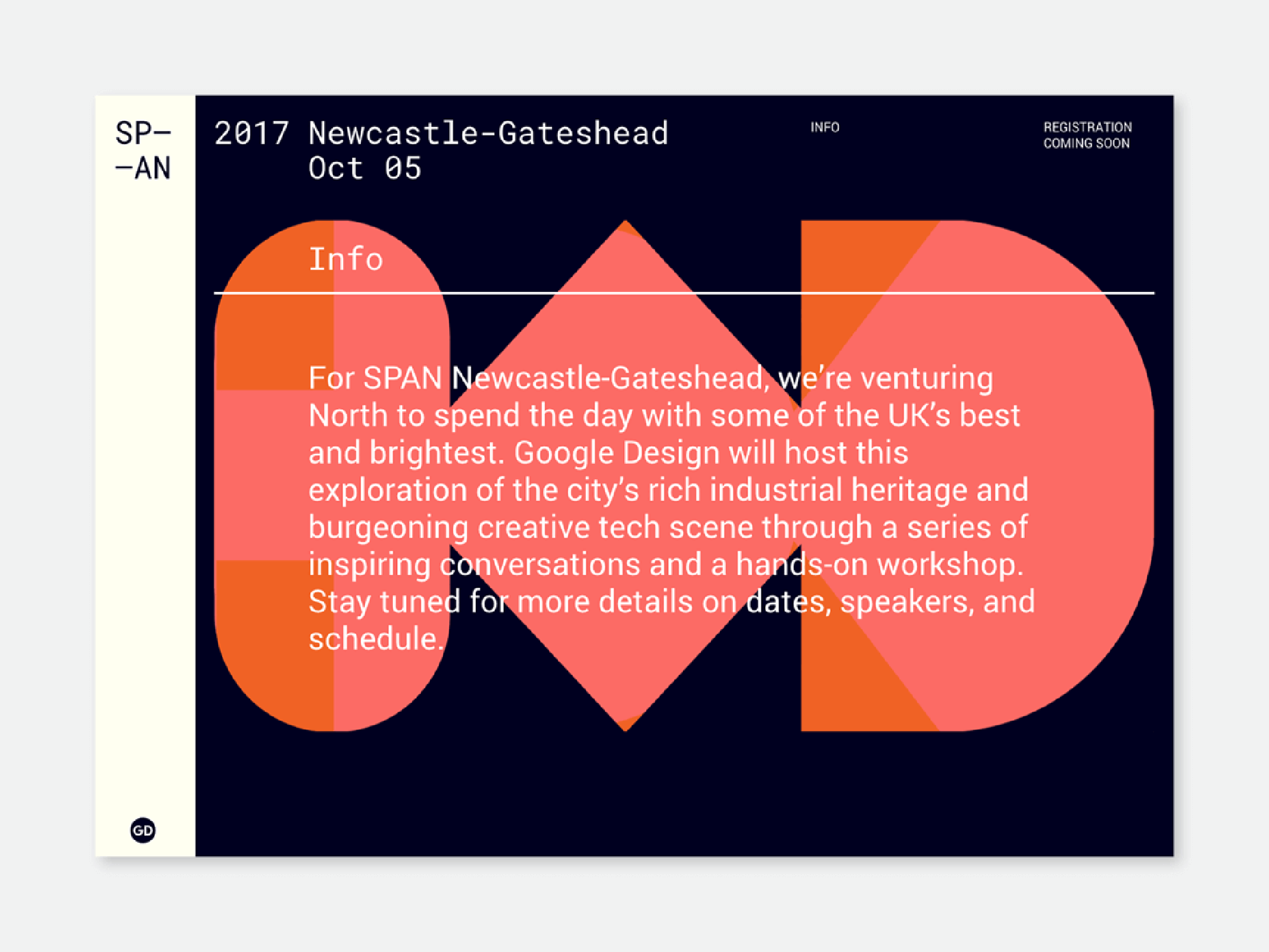 Info page