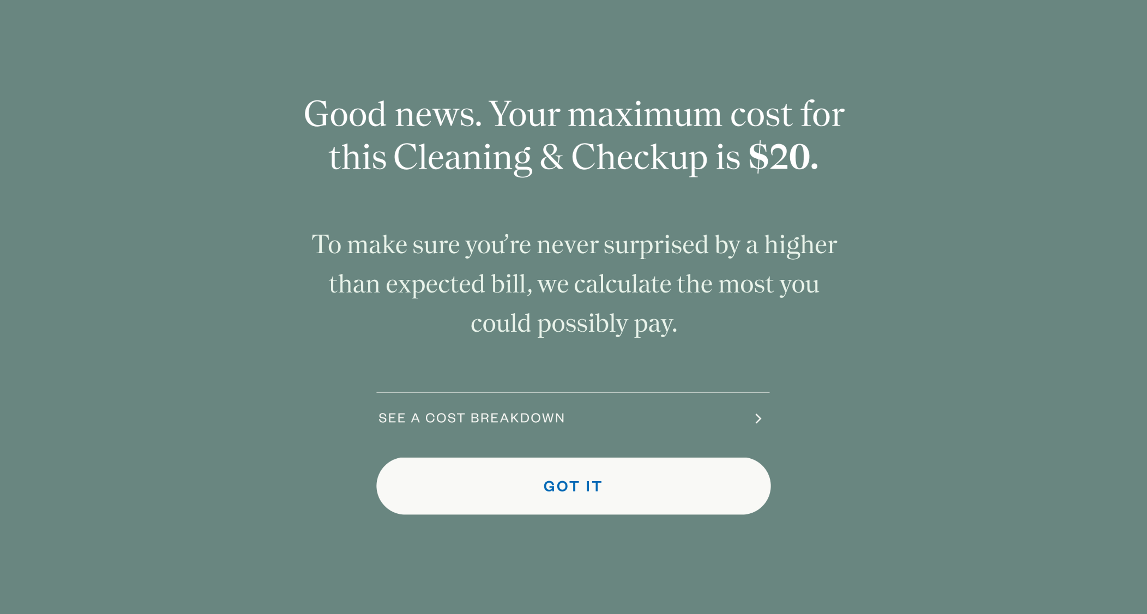tend coverage check