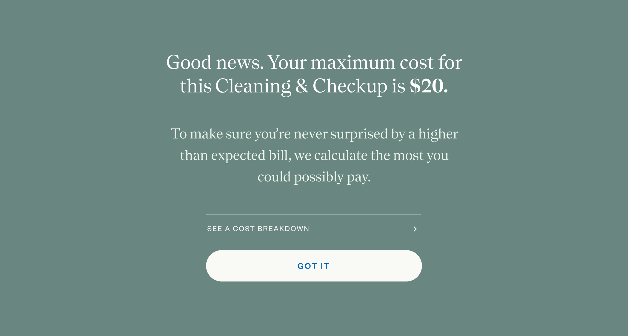 tend coverage check
