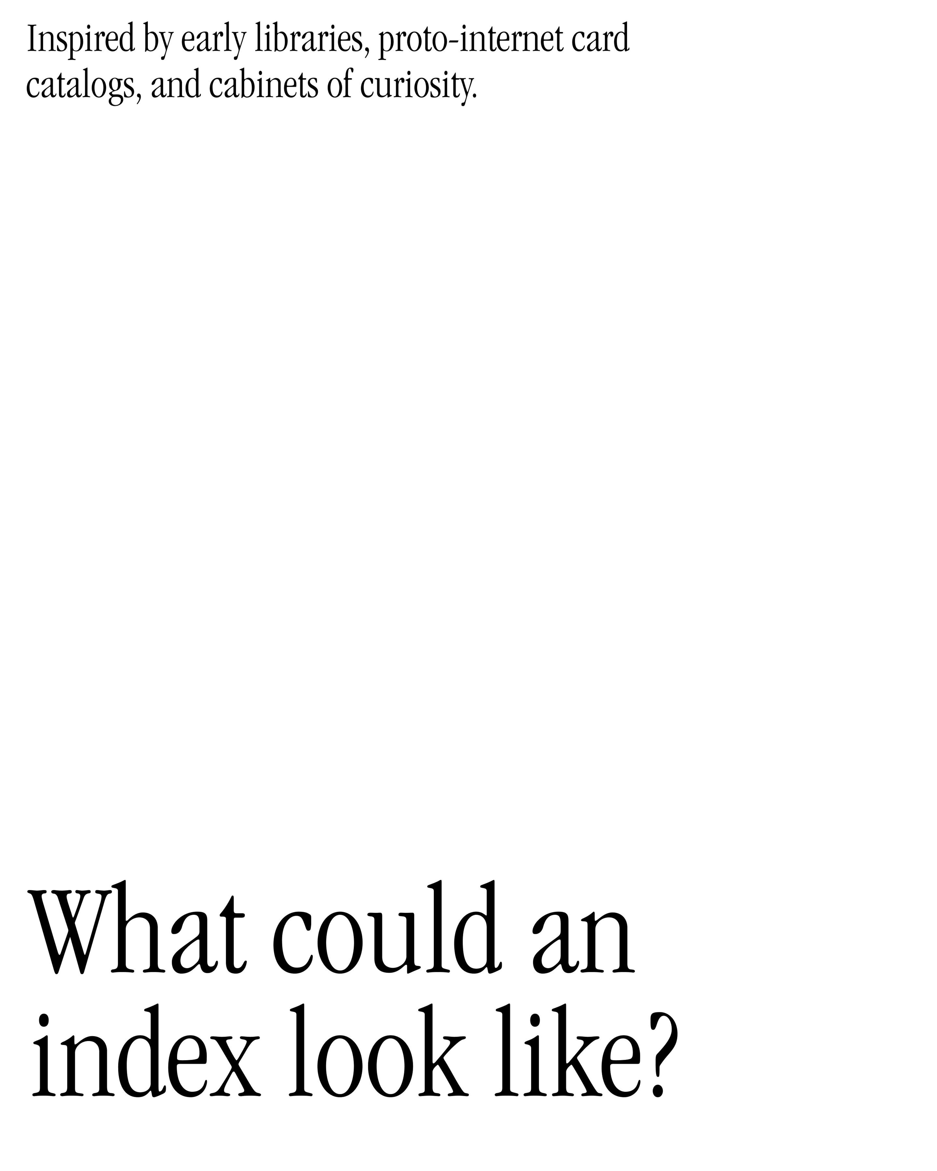 Index - Inspiration 2