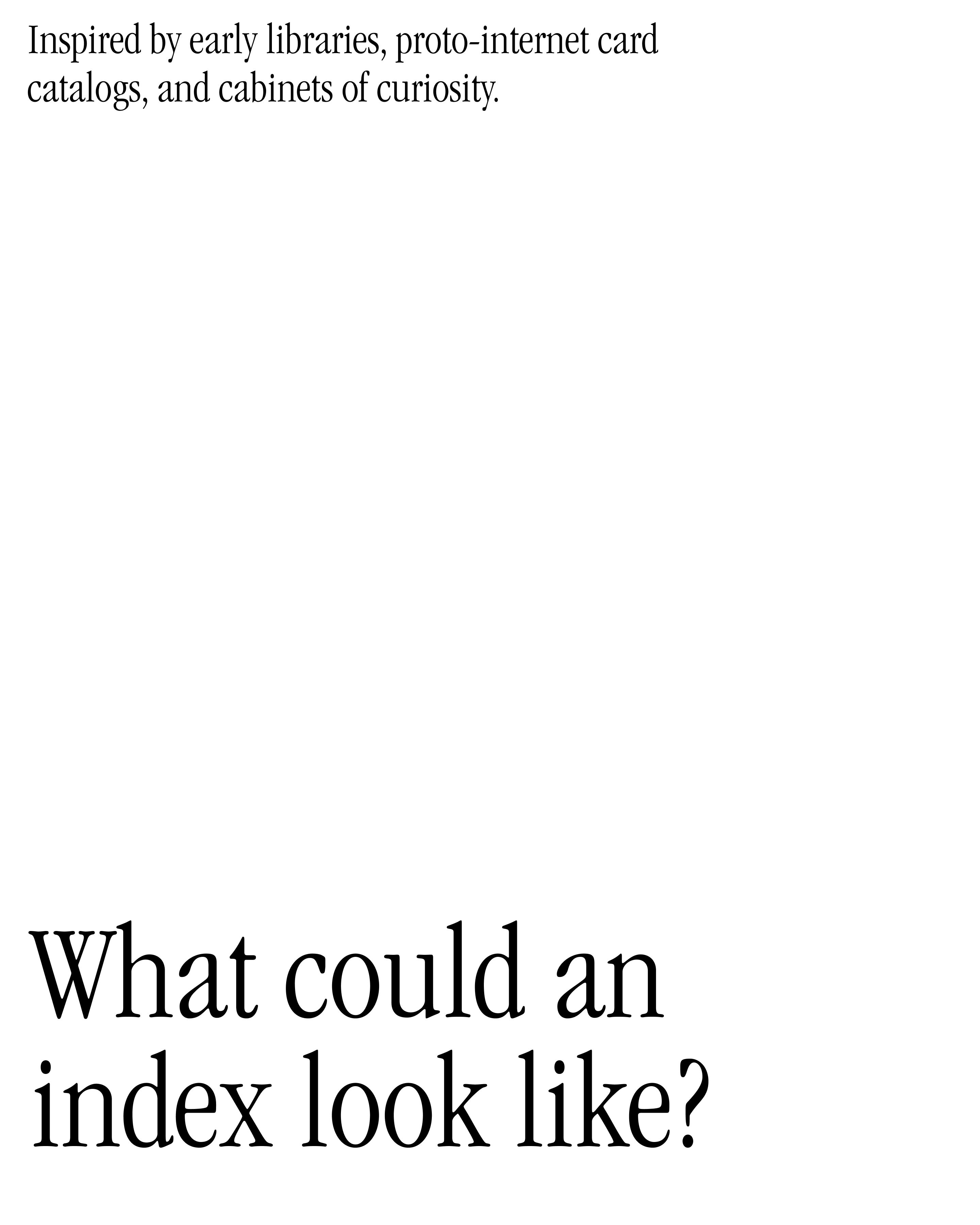Index - Inspiration 2