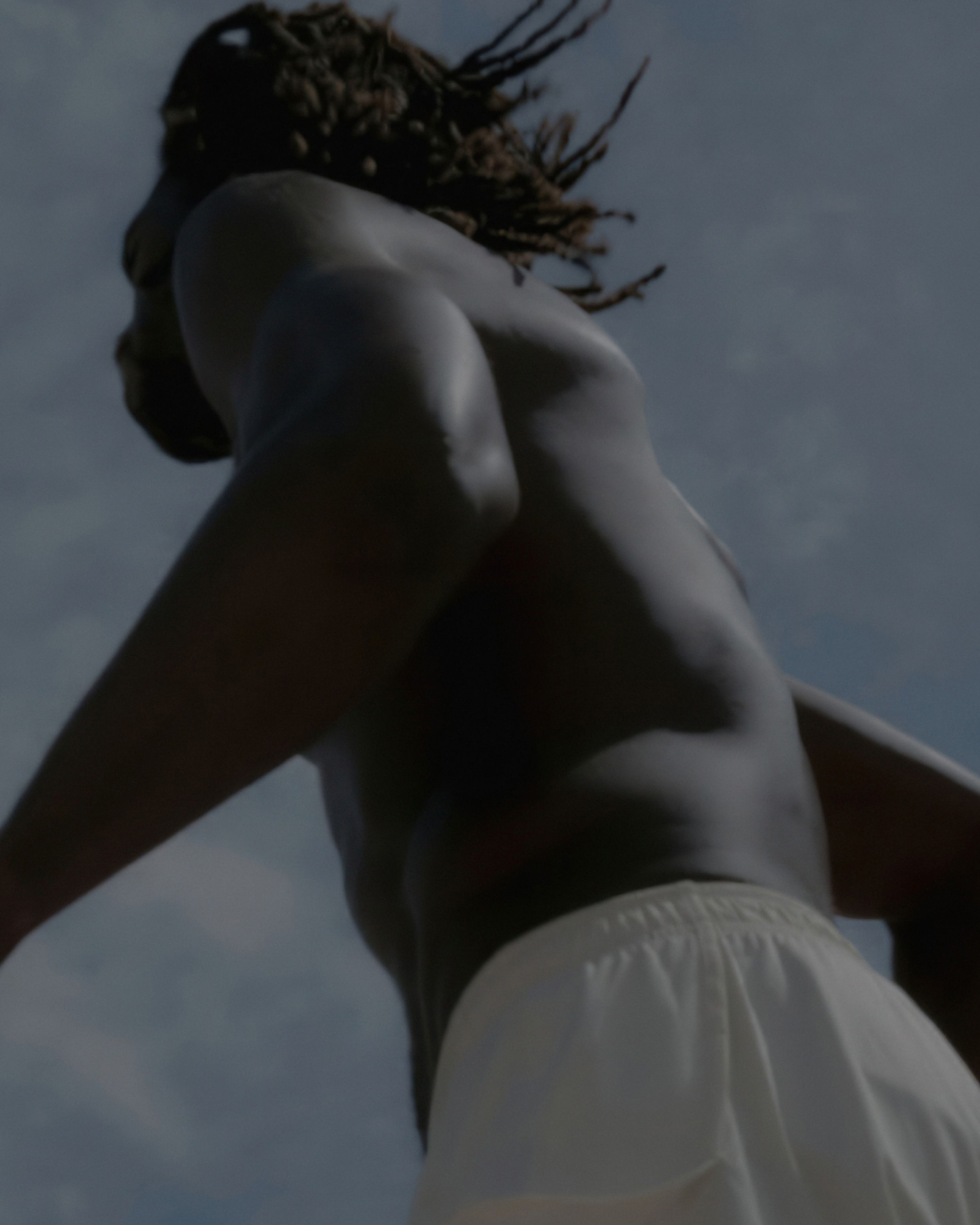 A cropped lifestyle photo of a runner.