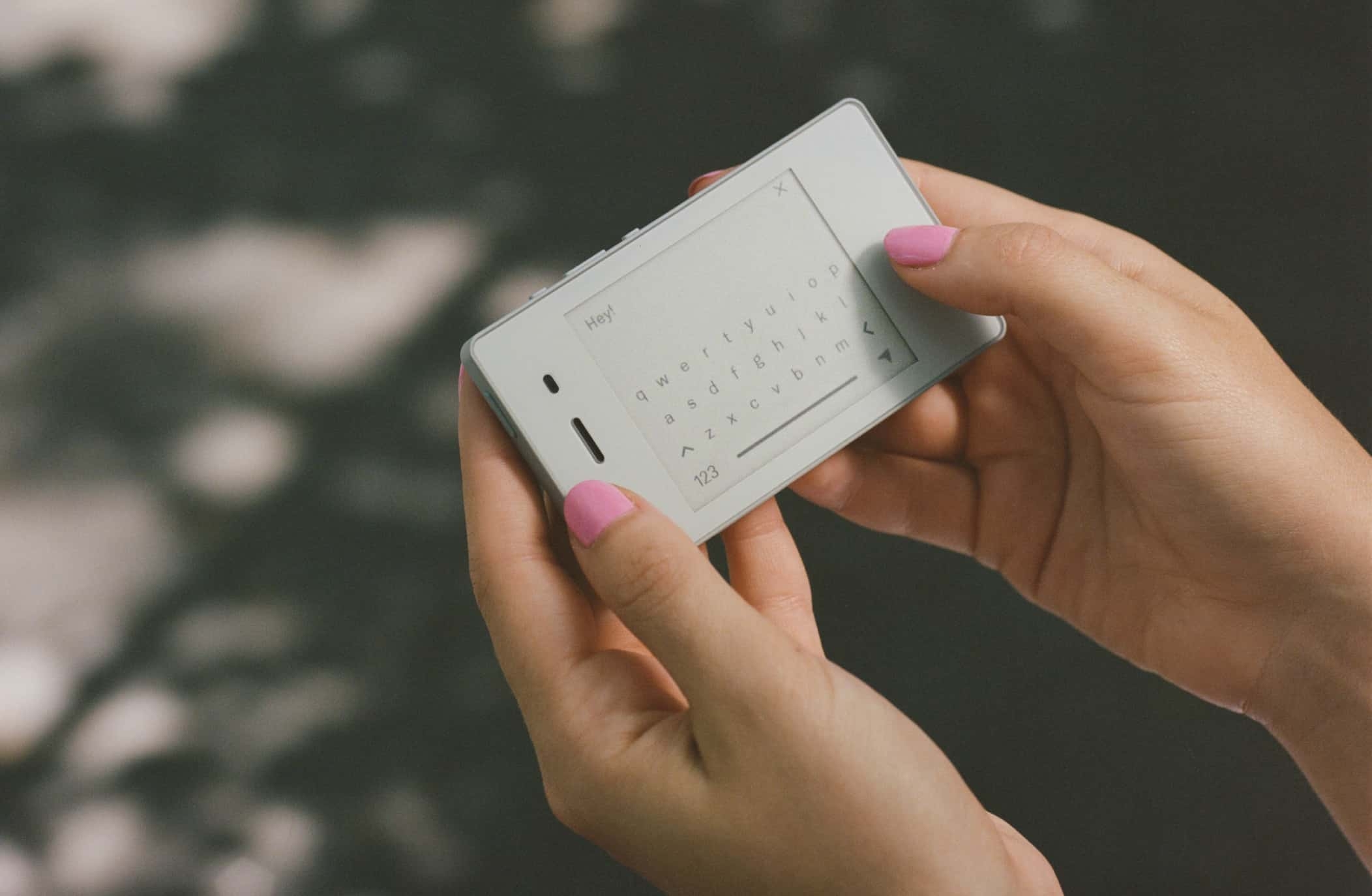 Light Text Message
