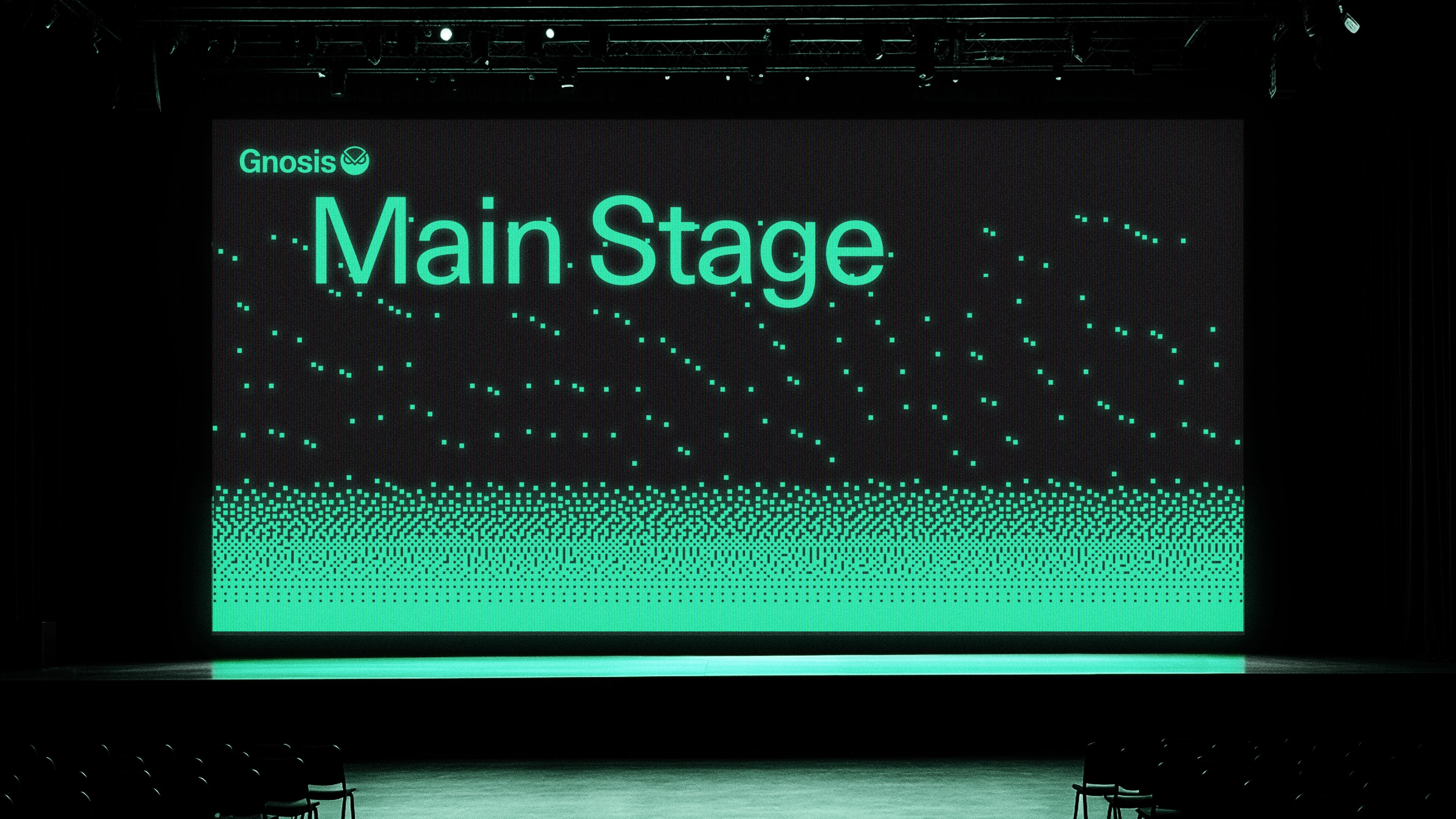 Gnosis conference Main Stage mockup