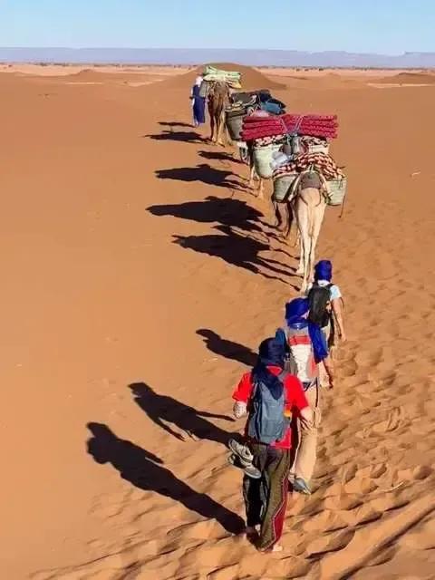 Randonnée dans le désert marocain au départ de M'Hamid