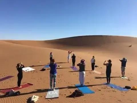 Retraite Yoga Desert Maroc - Voyage Desert Mhamid