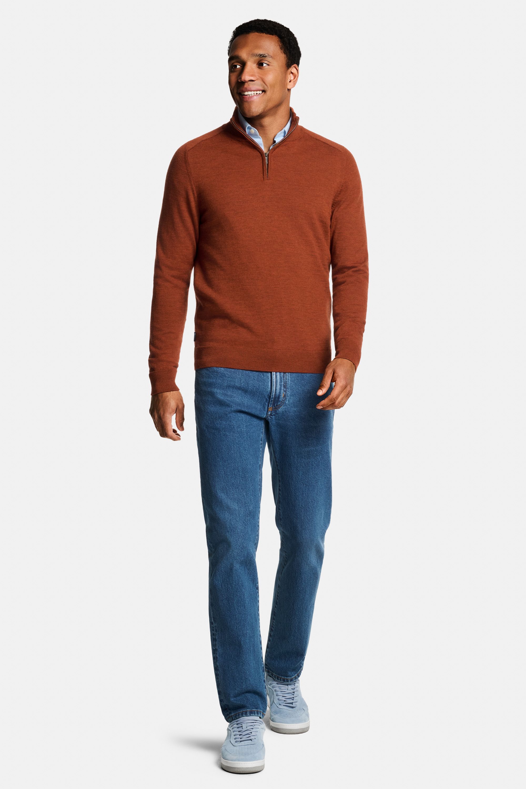 Zip merino jumpers – Spices (3)