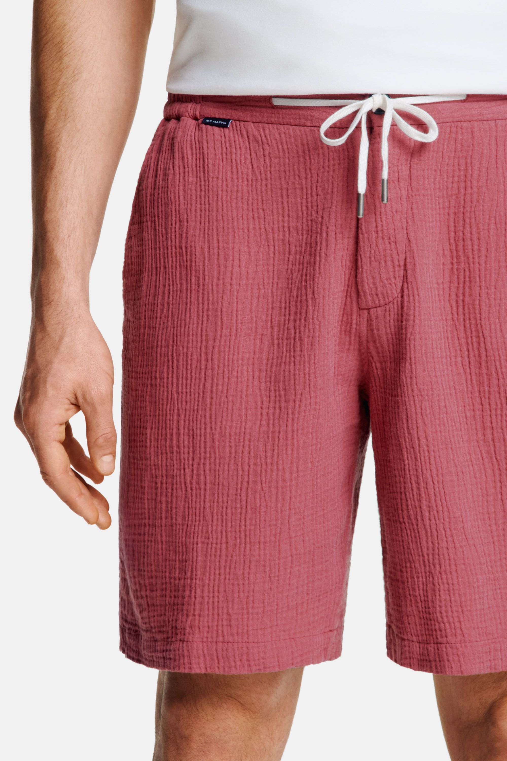 Katoen gaas shorts – Cherries (4)