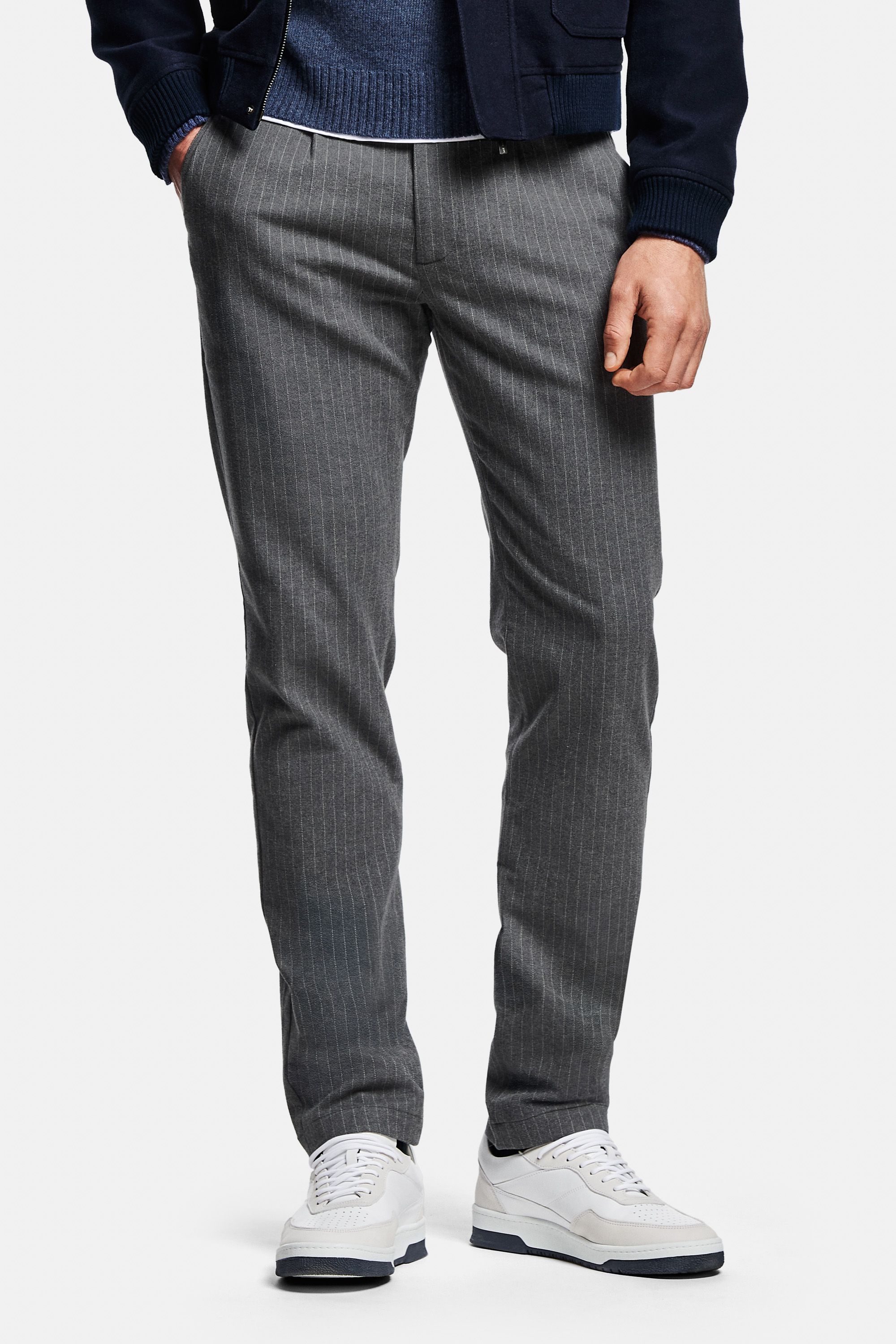 Newmans Pinstripe * The Flannels | MR MARVIS