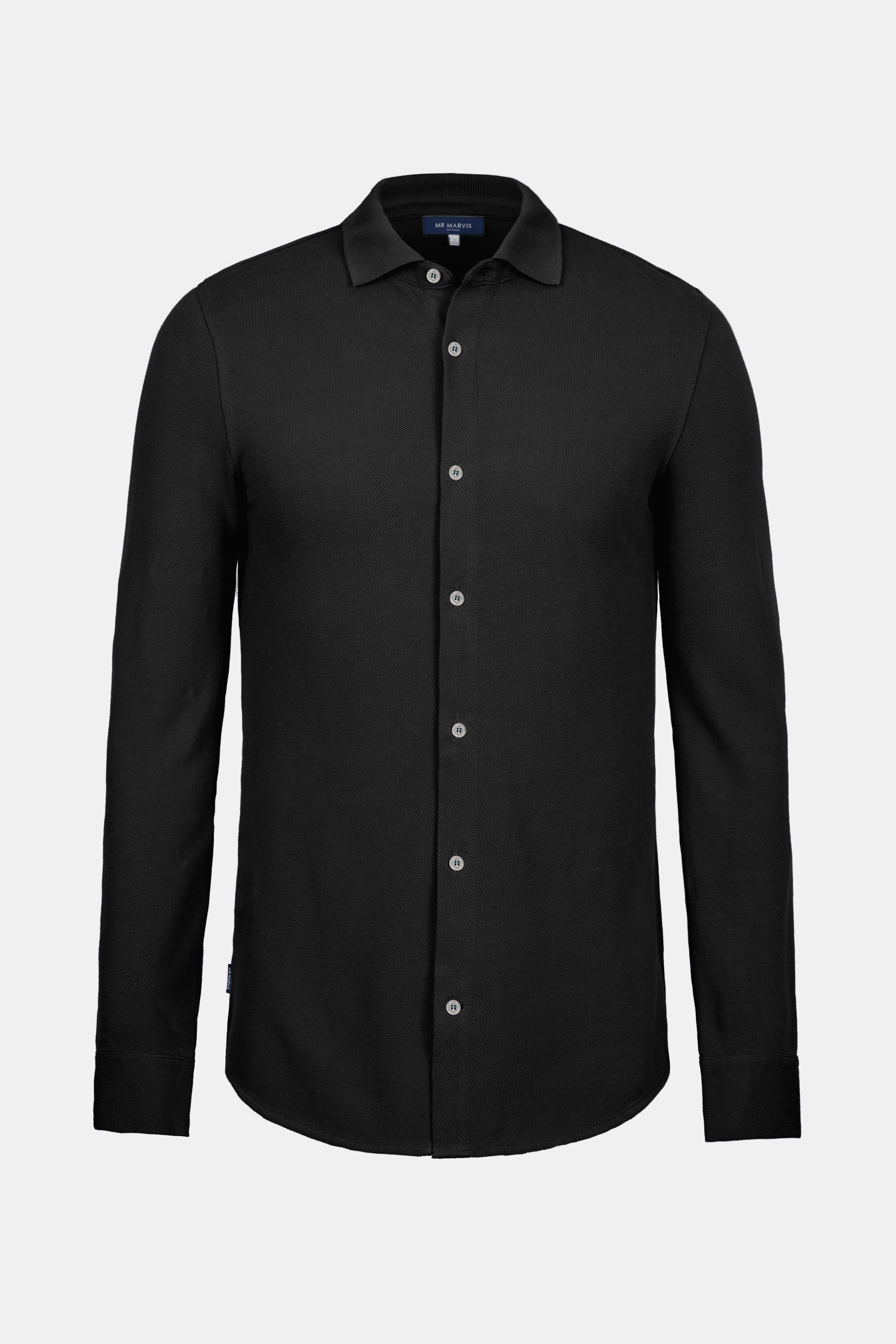 トップス 60's Mr.Jack Italian collar shirt Black 158c2add6af95d980cf14b45b9fa26
