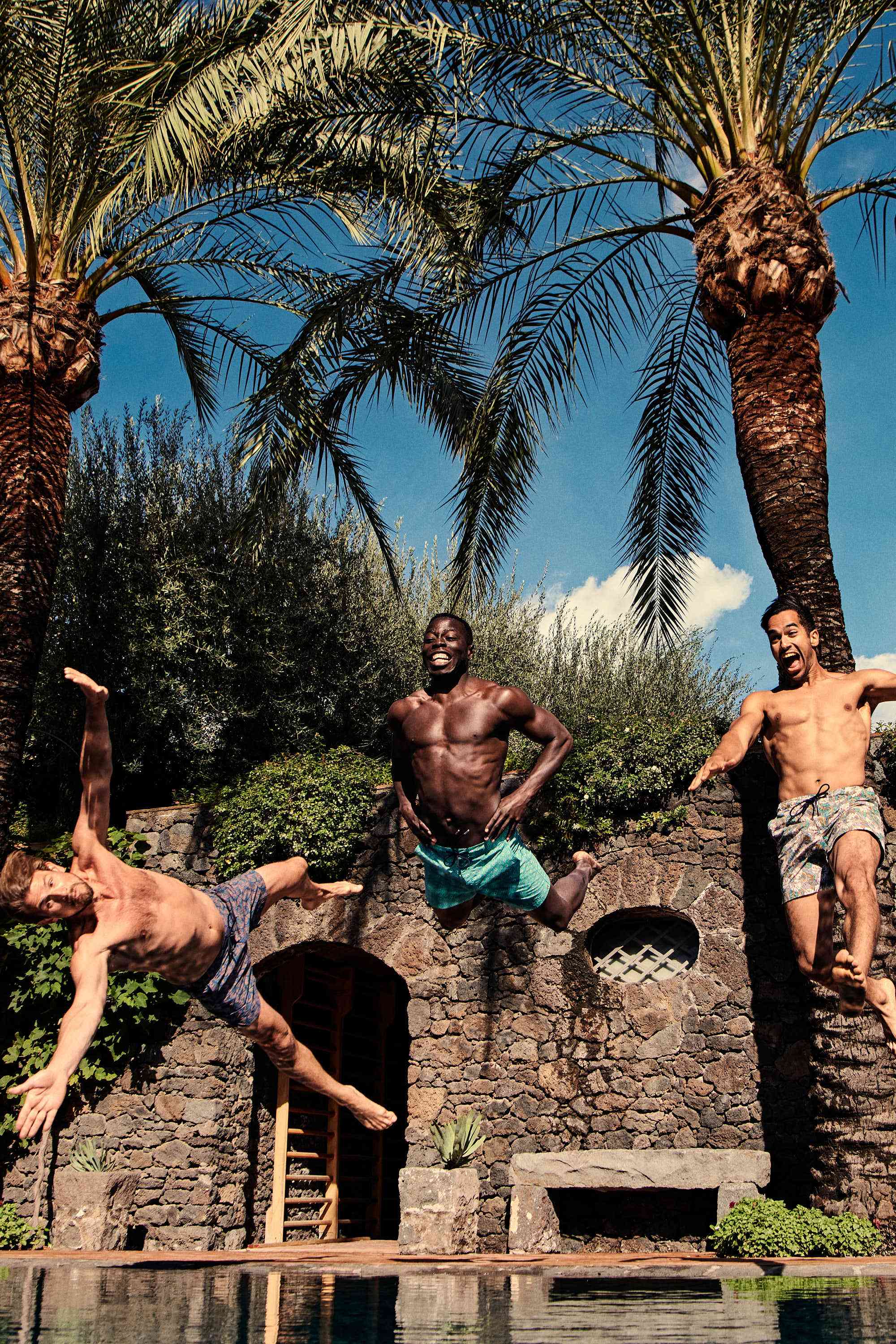 Shorts de Bain Imprimés – Fountains (4)