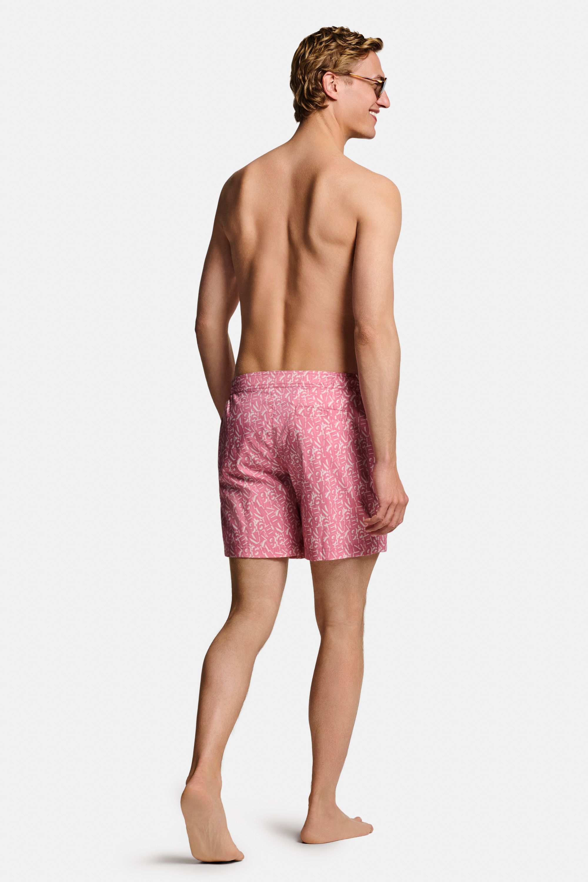 Shorts de Bain Imprimés – Ken Flamingos (4)
